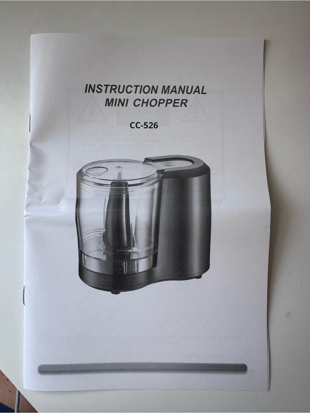 Chef’s Counter 3-Cup Electric Food Processor - Red - Picture 4 of 5